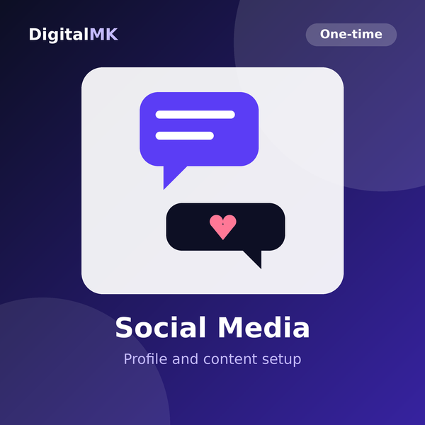 Social Media Setup